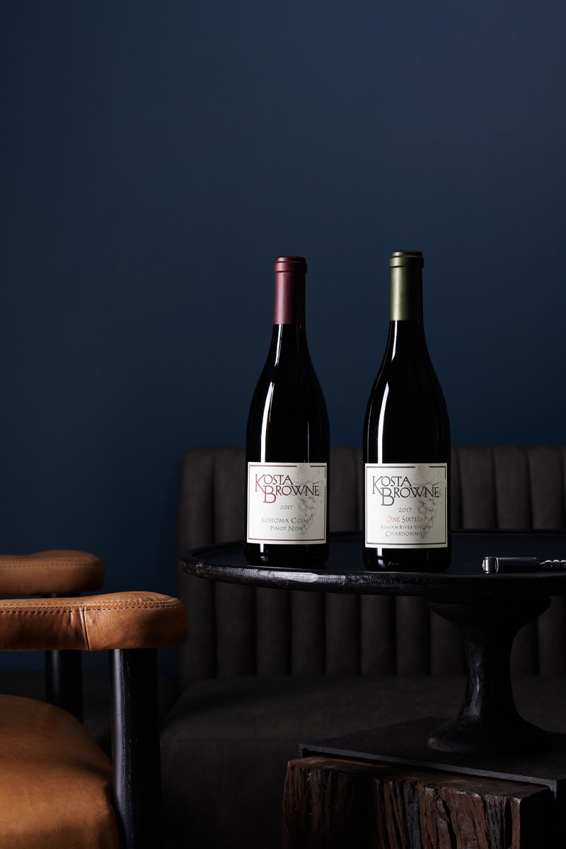 Sonoma Coast Pinot Noir and One-Sixteen Chardonnay
