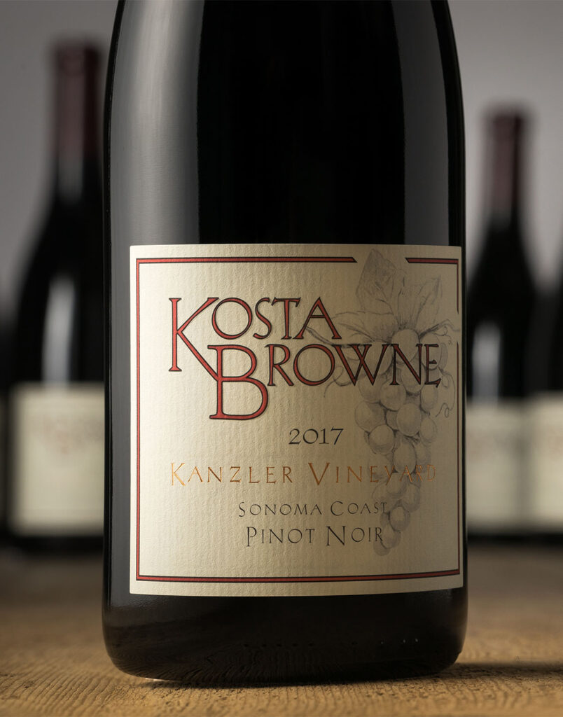 2017 Kanzler Pinot - Kosta Browne - Prestigious California winery – dedicated to crafting world-class Pinot Noir and Chardonnay – celebrated for its artistry, precision, and bold flavors.