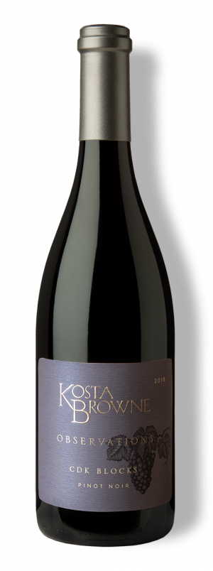 2018 CDK Blocks Pinot - Kosta Browne - Prestigious California winery – dedicated to crafting world-class Pinot Noir and Chardonnay – celebrated for its artistry, precision, and bold flavors.